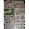Image 2 : (6) ASSORTED SHEETS OF ASSORTED FORIEGN COINS, SOME VERY RARE W/ SILVER. 67 TOTAL COINS
