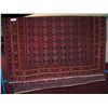 Image 1 : MAGNIFICENT SEMI-ANTIQUE TURKOMAN WOOL RUG
