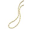 Image 1 : LALAOUNIS A GOLD NECKLACE Designed as a series of elongated barrel-shaped 18K gold links interspe...