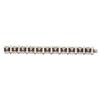 Image 1 : A two-colored GOLD, WOOD AND DIAMOND BRACELET Designed as a series of 18K two-toned gold links, e...