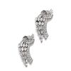 Image 1 : Property of a Lady A PAIR OF DIAMOND CLIPS Each of ribbon and cascade design, set with circular, ...