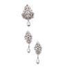 Image 1 : A SET OF DIAMOND JEWELRY Comprising a clip brooch/pendant, set with marquise and circular-cut dia...