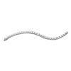 Image 1 : A DIAMOND LINE BRACELET Designed as a flexible line set with 26 rectangular-cut diamonds weighing...