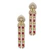 Image 1 : Jewels from a Private Collection (continued) BULGARI A PAIR OF RUBY AND DIAMOND EARPENDANTS Each ...