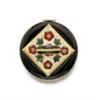 Image 1 : CARTIER AN ART DECO GOLD AND ENAMEL PENDANT WATCH The circular dial with black Roman numerals wit...