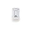 Image 1 : A SINGLE STONE DIAMOND RING The rectangular-cut diamond weighing 9.48 carats mounted in platinum,...