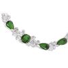 Image 1 : Property of a Lady A VERY FINE EMERALD AND DIAMOND NECKLACE The front set with a cushion-shaped e...