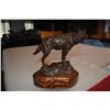 Image 1 : "Wolf" Bronze Sculpture