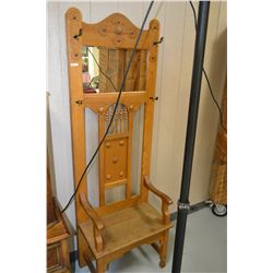 Oak halltree Chair