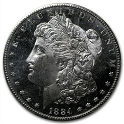 1884-CC Morgan Dollar - MS-65 DMPL Deep Mirror Proof Li