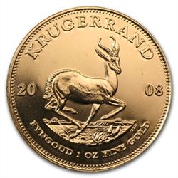 2008 1 oz Gold South African Krugerrand BU