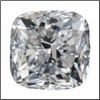 Image 1 : Cushion 0.83 Carat Brilliant Diamond F VS1