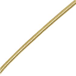 Classic Round Snake 14k Gold Necklace - 24 in.