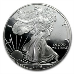 1996-P Proof Silver American Eagle PF-69 UCAM NGC