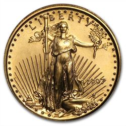1997 1/10 oz Gold American Eagle - Brilliant Uncirculat