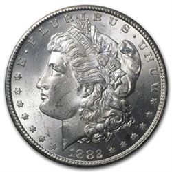 1882-CC Morgan Dollar MS-63 NGC - GSA Certified