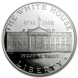 1992-W White House $1 Silver Commemorative - PR-70 DCAM