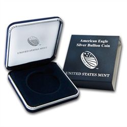 Empty 1 oz Silver American Eagle U.S. Mint Box