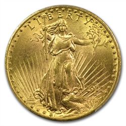 1911-D $20 St. Gaudens Gold Double Eagle - MS-63 PCGS