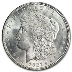 1921 Morgan Dollar - MS-63 PCGS