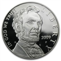 2009-P Abraham Lincoln $1 Silver Commem - PR-69 DCAM PC