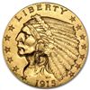 Image 1 : $2.50 Indian Gold Quarter Eagle - Extra Fine