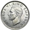 Image 1 : New Zealand Silver 1/2 Crown AU George VI
