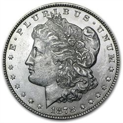 1878 Morgan Dollar - 7 Tailfeathers Reverse of 1879 - B