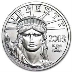 2008 1/4 oz Platinum American Eagle - Brilliant Uncircu