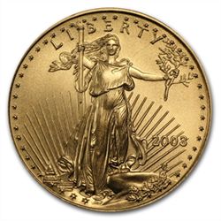 2003 1/2 oz Gold American Eagle - Brilliant Uncirculate