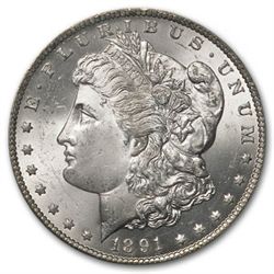 1891-CC Morgan Dollar MS-64 PCGS