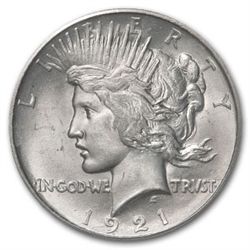 1921 Peace Dollar MS-64 NGC