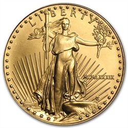 1989 MCMLXXXIX 1 oz Gold American Eagle - Brilliant Unc