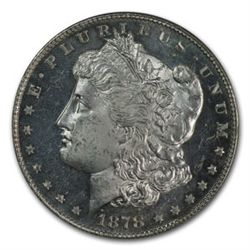 1878-S Morgan Dollar - MS-63 PL Proof Like PCGS