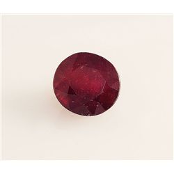 Loose Gemstone Faceted Ruby Corrundum