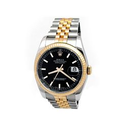 Rolex 18K Gold & Stainless Steel Oyster Perpetual watch