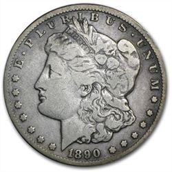 1890-CC Morgan Dollar - Fine