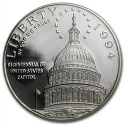 1994-S Capitol $1 Silver Commemorative - PR-69 DCAM PCG