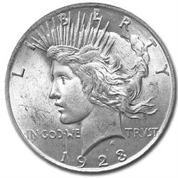 1923 Peace Dollar MS-65 PCGS