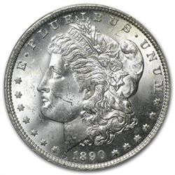 1890-O Morgan Dollar MS-63 PCGS