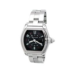 Large ACartier Stainless Steel Roadster Watch