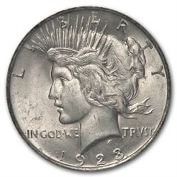 1923 Peace Dollar MS-65 NGC