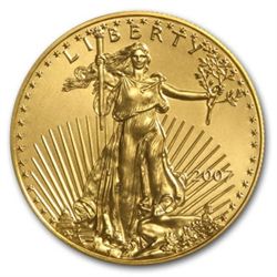 2007 1/2 oz Gold American Eagle MS-69 NGC (Early Releas