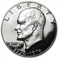 1976-S Eisenhower Dollar 40% Silver - Gem Proof