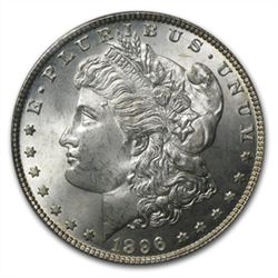 1896 Morgan Dollar - MS-65 PCGS