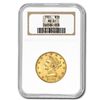 Image 1 : $10 Liberty Gold Eagle - MS-61 NGC