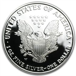 2004-W 1 oz Proof Silver American Eagle (w/Box &amp; Co