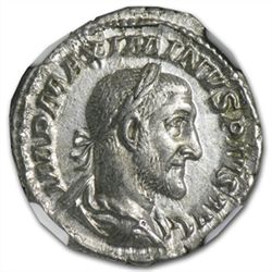 Roman Silver Denarius of Maximinus I (235-238AD) ChXF N