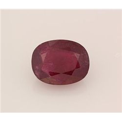 Loose Gemstone Faceted Ruby Corrundum