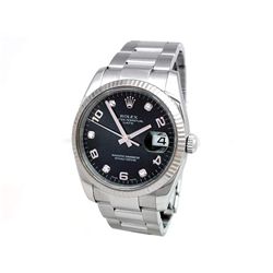 Rolex Stainless Steel Oyster Perpetual Date Watch